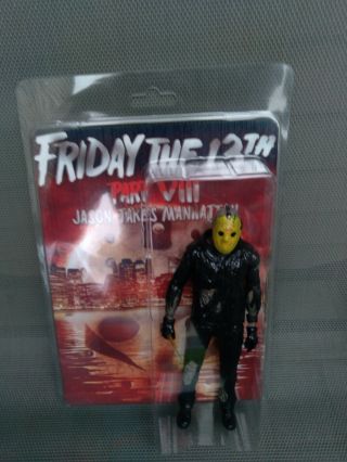 Friday The 13th Part 8 Jason Takes Manhattan Custom Horror Figure,  Neca,  Last.