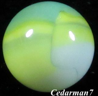 Cedarman7; Awesome Vintage 19/32 " Wet Vitro Agate Tiger Eye Marble Toy