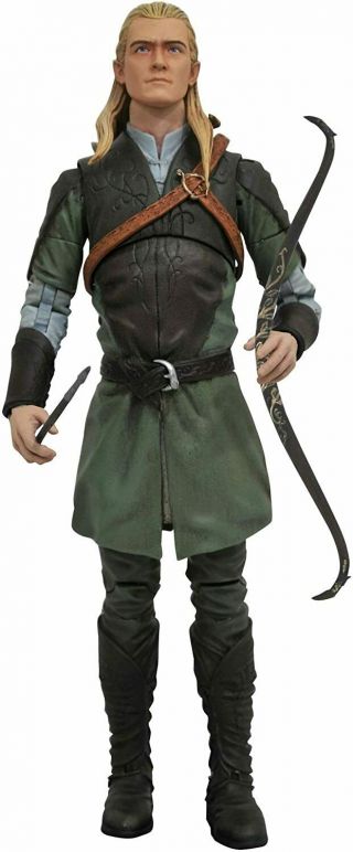 Diamond Select Lord Of The Rings Legolas 7 - Inch Action Figure Sauron Parts