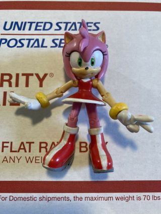 Jazwares Amy Rose Sonic The Hedgehog Action Figure 3 " Sega Rare Toys R Us
