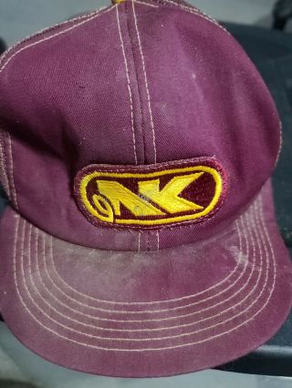 Vintage Nk Northrup King Seed 1/2 Mesh Patch Trucker Hat Cap (k Products)
