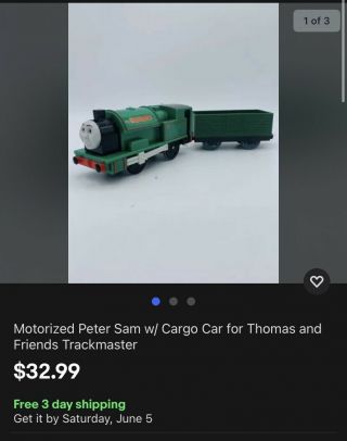 Thomas & Friends Trackmaster - Custom Listing 2
