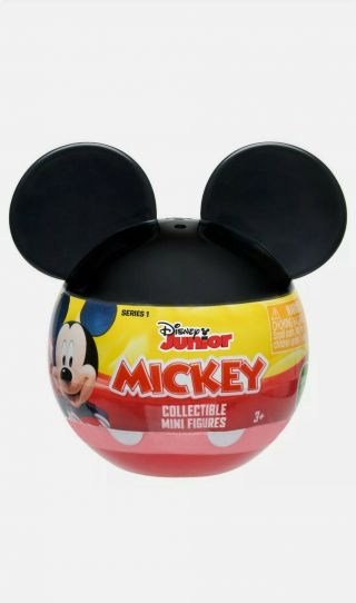 Mickey Mouse Collectible Mini Figure In Capsule