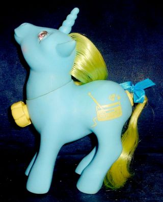 Rose: My Little Pony Vintage Unicorn Dance N Prance D.  J.  G1 2