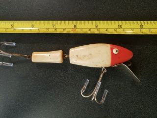 Vintage L & S Musky - Master Opaque Eyes Fishing Lure Rh