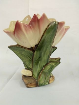 Vintage Mccoy Pottery Tulip Vase