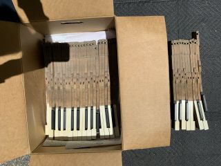 88 Vintage Upright Piano Keys - 1905 Melville Clark