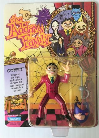 Vintage The Addams Family Gomez Action Figure 1992 Playmates