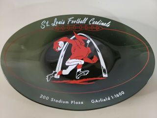 Vintage St.  Louis Cardinals Football Glass Plate