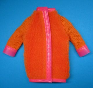 Vintage Barbie - Walking Jamie - Furry Friends - Sears Exclusive Orange Coat