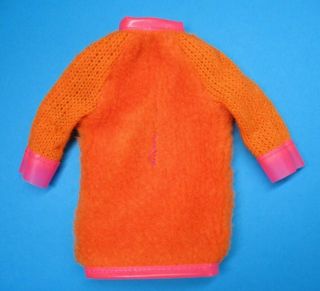 Vintage Barbie - WALKING JAMIE - Furry Friends - Sears Exclusive Orange Coat 2