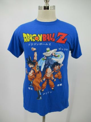 L6425 Vtg Dragon Ball Z Goku Crewneck Short Sleeve Graphic T - Shirt Size M