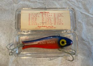 Doug English King Bingo Lure 14kb - Vintage Texas Fishing Lure
