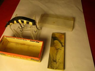 Vintage Lazy Ike Fishing Lure W Box & Papers