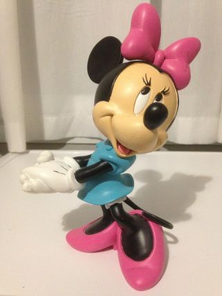 Walt Disney Minnie Mouse Classic Figurine Resin Statue About 10  Disney Marked