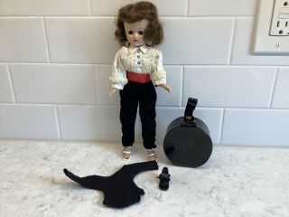 Vintage Vogue Jill Doll And Hatbox In Outfit