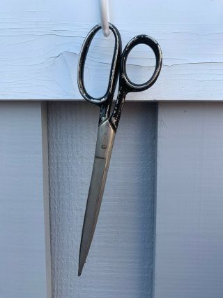 Vintage Hot Drop Italian Forged Steel 10 " Scissors