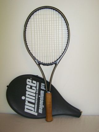 Vintage 1986 Prince Graphite Pro Series 90 Tennis Racquet 4 5/8” Grip