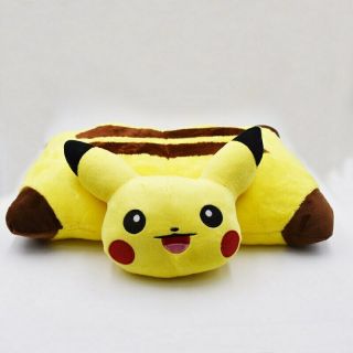 17  Pikachu Soft Plush Pillow Sleep Cush Pet Pokemon Cushion Doll Kid Toy 43cm