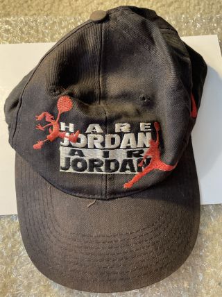 Vintage “hare Jordan/air Jordan” Nike Kid’s Snapback Hat - Acceptable/good