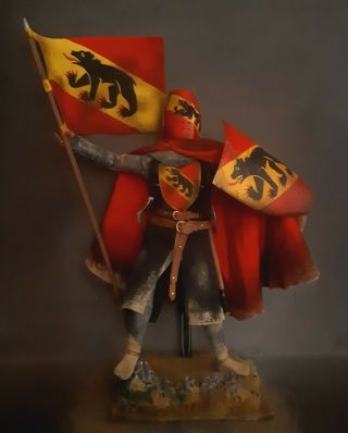 12 " Custom Medieval European Champion Crusader Knight 1/6 Figure Ignite