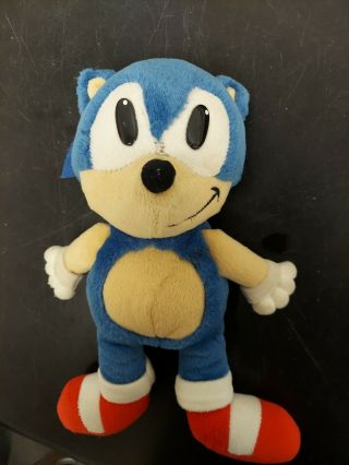 Official Treasure Inc Sonic Plush Toy Doll Usa 1997 Sega Does Not Talk
