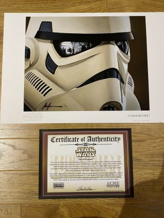 Star Wars Acme Archives Stormtrooper Art Print Christain Waggoner 112 Of 195