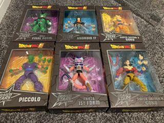 Dragon Stars Series 9 &10 Set Final Form Cell,  Android 17 & Ss3 Goku Frieza