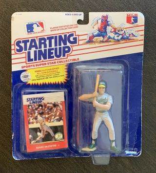 1988 Kenner Starting Lineup Mark Mcgwire Oakland A’s