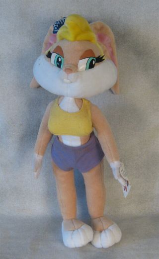 Space Jam Looney Tunes Lola Bunny Vtg 1997 Warner Bros Doll Plush Toy