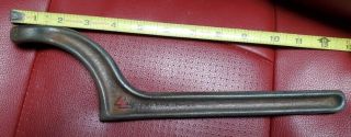 Vintage Cast Iron Spanner Wrench Fire Truck Fire Hydrant No.  4 Hose & Nozzle Tool
