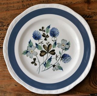 Alfred Meakin Blue Clover Vintage Side Plate 6.  5 "