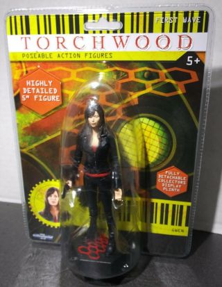 Bbc Tv Torchwood Series 1 Gwen Cooper 5 " Action Figure Doctor Who Spin - Off