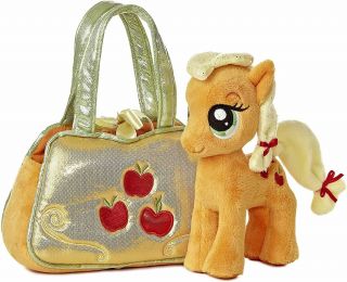 Aurora Applejack 6.  5 - Inch My Little Pony With Cutie Mark Purse