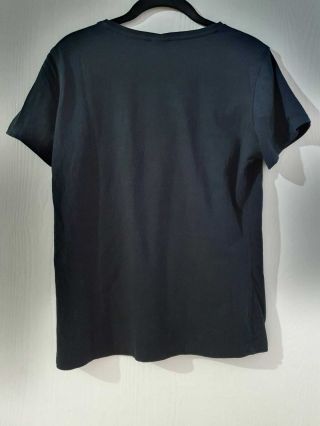 London 2012 Vintage Women Official Merch Black Short Sleeve Top Size 10 3