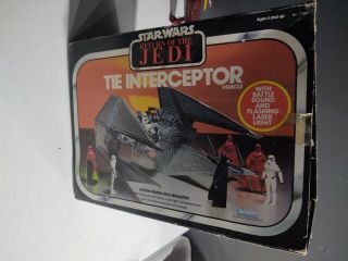 Star Wars Vintage Kenner Tie Interceptor 1983