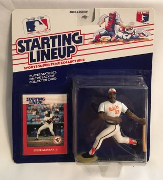 Eddie Murray Baltimore Orioles 1988 Kenner Starting Lineup Action Figure