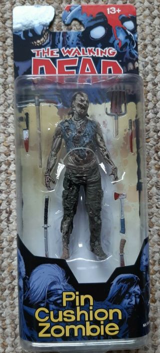 Mcfarlane Toys The Walking Dead Comic Series 4 Pin Cushion Zombie Action Figure