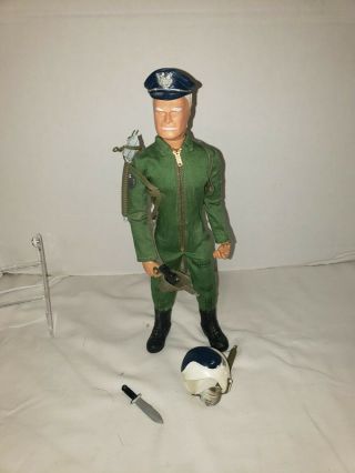 Vintage 100 1966 Ideal Captain Action Steve Canyon Doll