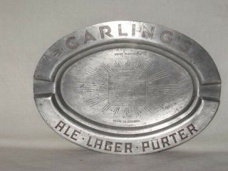Vintage Oval Aluminium Carling 