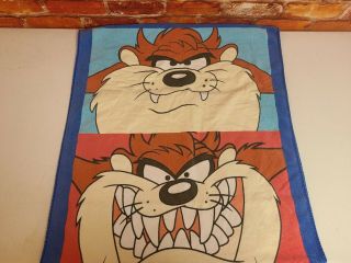 Vintage Looney Tunes Beach Towel Taz 1997