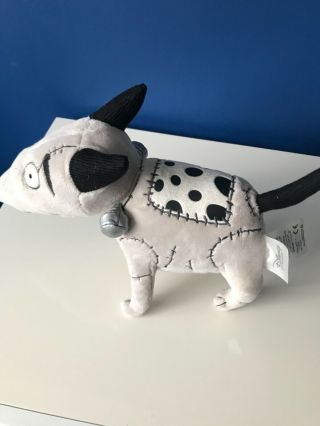Disney Store Frankenweenie Sparky Dog Soft Plush Figure 8” X 11” Approx Medium