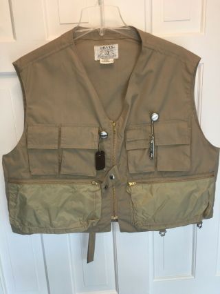 Vintage Orvis Classic Hunting Fishing Vest Made In Usa Xxl?