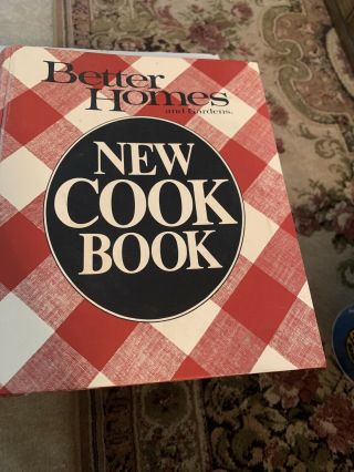 Vintage 1981 Better Homes & Gardens Cook Book 5 Ring Binder Cookbook