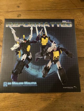 Transformers 3rd Party Mastermind Creations R - 26 Malum Malitia Mp Insecticons