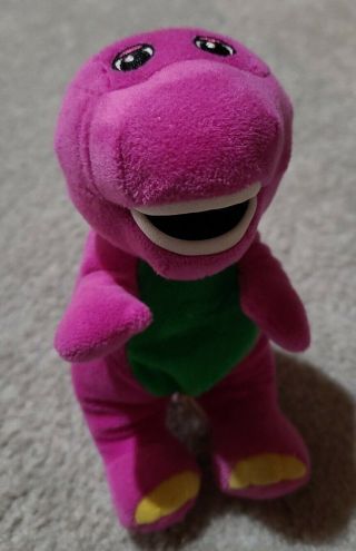 2017 Mattel Fisher Price Barney The Dinosaur Plush Doll Stuffed Animal 8”