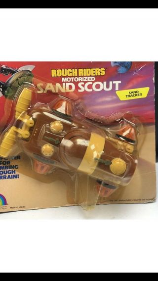 Dune action figure vehicle 1984 LJN MOC rough rider motorized sand scout tracker 2