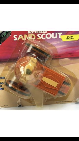 Dune action figure vehicle 1984 LJN MOC rough riders motorized sand scout roller 2