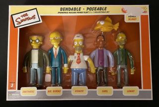 The Simpsons Bendable Figures Limited Edition Series 2 Nuclear Power Plant