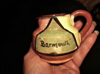 Vintage Torquay Ware Small Jug Art Deco Handpainted Barmouth Fresh Cream